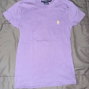 Purple Ralph Lauren Sport T-shirt